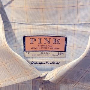 Thomas Pink size 17 shirt